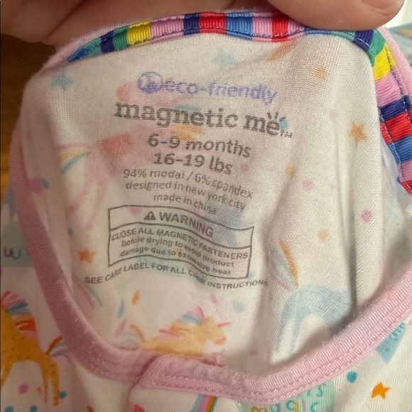 Magnetic Me Unicorn Footie - Picture 6 of 7